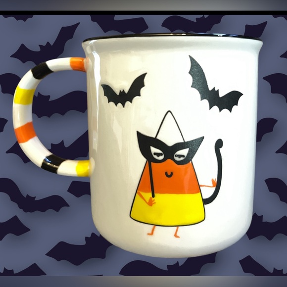 Lang Halloween Candy Corn Bat  Mummy Witch Coffee Cup 12 oz Mug - Picture 1 of 4